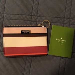 Kate Spade key chain card holder